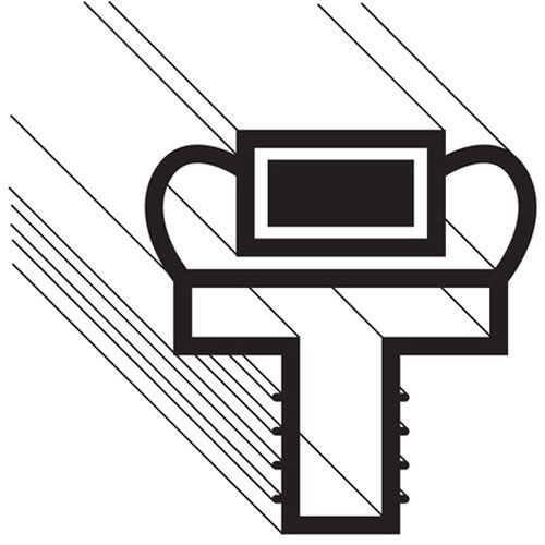 Randell INGSK1006 Drawer Gasket 18-5/8 X 22 -0.625