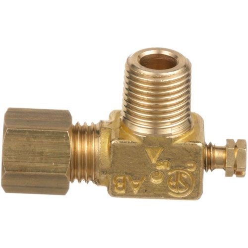 Rankin Delux RB12A Pilot ADJ Valve W/1/8 MPT X 3/16 CC, 90 DEG, Adjustable