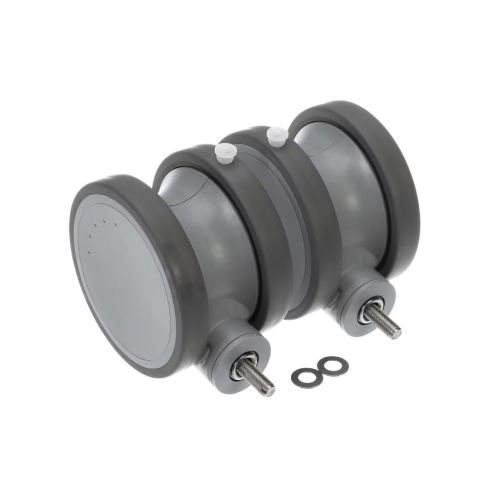 Rational 87.01.933S Caster W/O Brake Set of 2 125mm