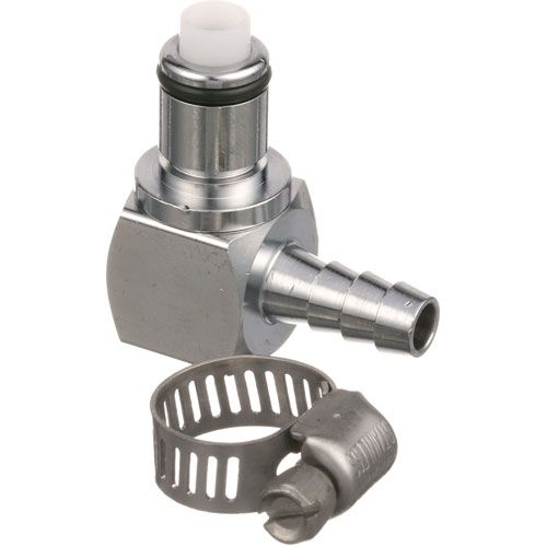 Roundup - AJ Antunes 7000139 7/16" Male Quick Disconnect Kit with O-Ring and Hose Clamp