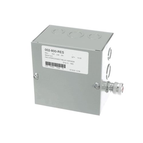 Wood Stone RP-002-800-RES Fan Interlock Relay With Enclosure
