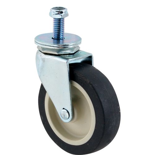 Rubbermaid 2640L1 Swivel Caster, 3/8-16Thread,Gray
