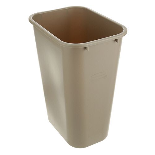 Rubbermaid 295700BEIG 11 Gal Trash Can Beige