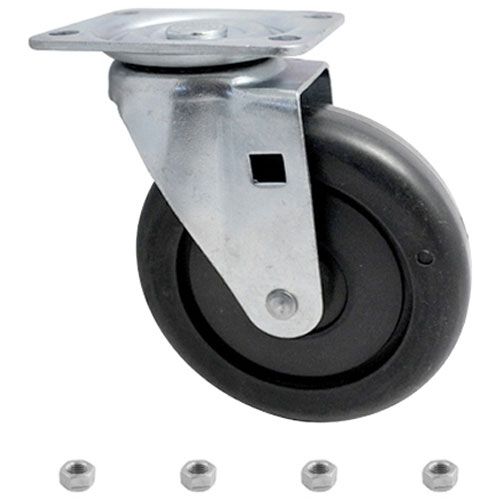 Rubbermaid FG4614L30000 5" Swivel Caster Plate