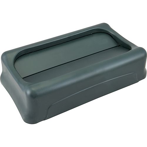 Rubbermaid RBMD1829400 Slim Swing Lid Green