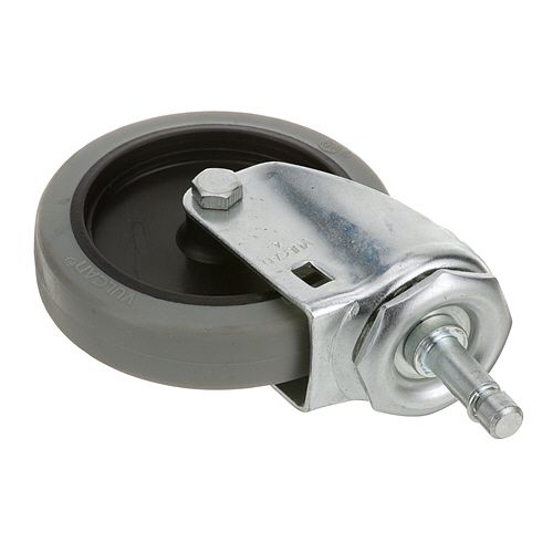 Rubbermaid RBMD3424-L6 Stem Caster (4"OD,Swivel,Gray)