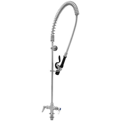 T&S Brass S-0133-BJ 8-Inch Stainless Steel Wall Mount Pre-Rinse