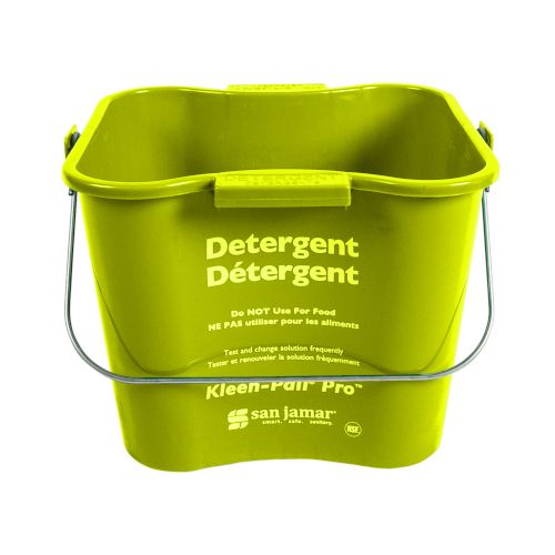 San Jamar SJKPP196KCYL 6QT Yellow Pail Pro
