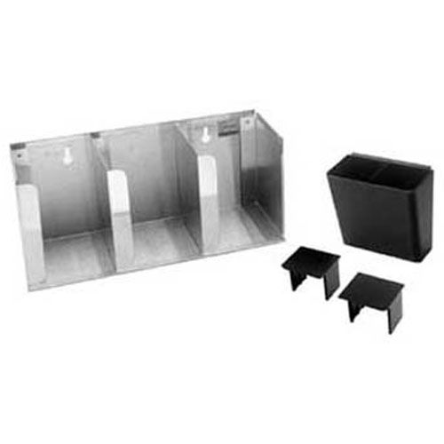 San Jamar SJL1014 Lid Organizer for 3 Lids