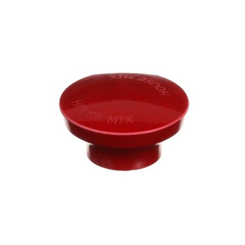 Server Products 82023-101 Knob red, House Mix, 1-3/ 4"OD