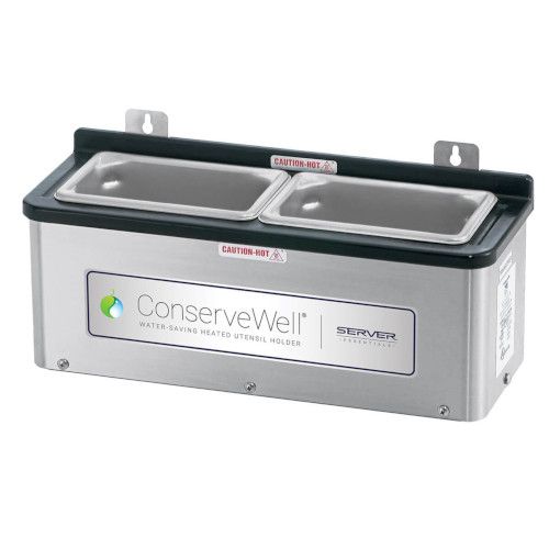 Server Products SER87740 Heated Dipperwell  (1/9Th Pans)