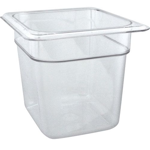 Silver King 43643 Pan polyethylene  Sixth X 6 -135 Clear QD