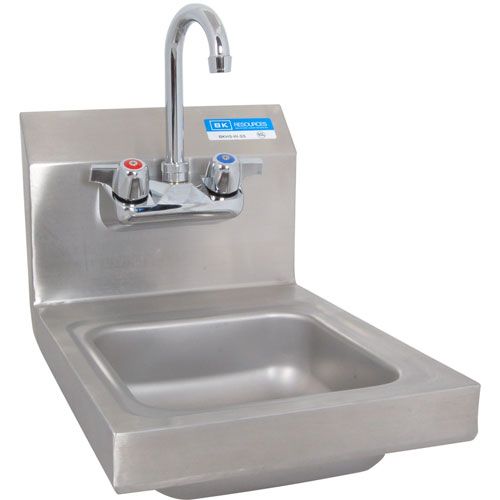 Sink,Hand , S/S,W/Faucet, 12"w For Allpoints - Part# 1171386