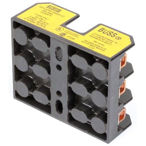 Southbend SOU1178389 Steamer Fuse Block 3-Pole 30A 