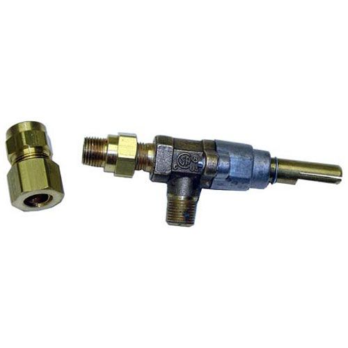 Southbend 1116500 NAT/LP Burner Valve W/1/8" MPT X 1/8" MPT, 240" Stem, 90 Degrees