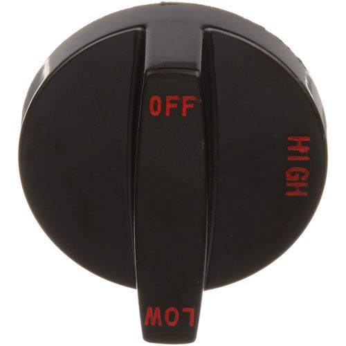Southbend 1166011 Knob 2-1/2 D, Off-High-Low