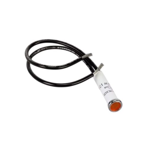 Southbend 1177565 Range Signal light W/ 4" Leads & 5/16" Amber Fit Holes 28V