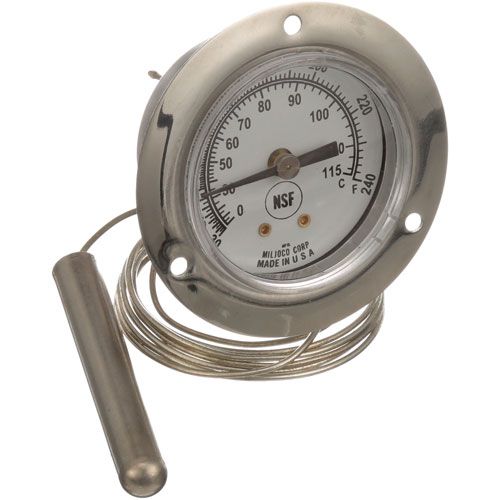 Southbend 1185205 Thermometer 2" Range 30-240°F, with 3" Flange