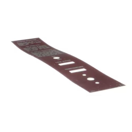 Southbend 6593-1 Control Panel Decal