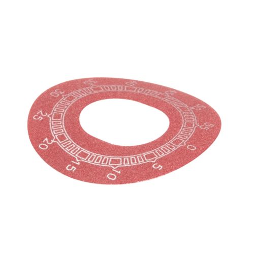 Southbend Range 1177120 Dial Decal Polypanel 60 Minute Timer Maroon