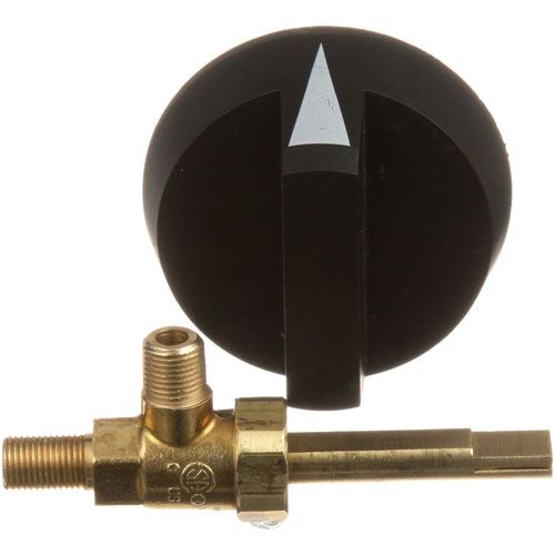 Southbend SOU1164404 1/8" MPT Burner Valve W/Knob, Off/on, 1-15/32" Long Stem
