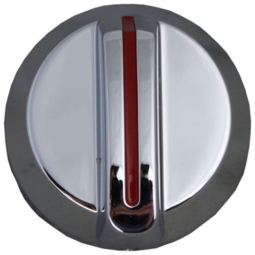 Southbend SOU1184192 Burner Valve Knob 2-1/2" DIA, 1/4" D-STEM FLAT UP, Cast Aluminum