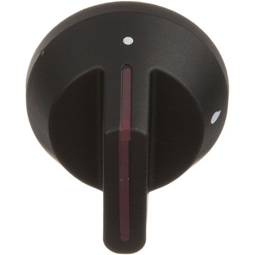 Southbend SOU1184689 2-1/2" DIA Gas Valve Indicator Knob With Red Strip