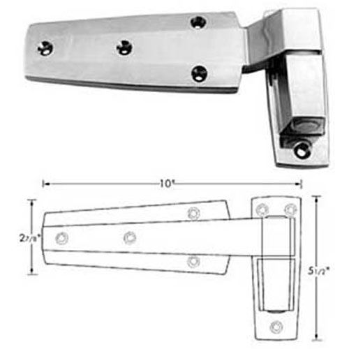 Standard Keil 2860-1214-1110 Cam Hinge  (1-3/4" Ofst) 