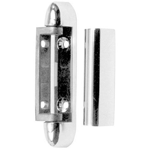 Standard Keil 7820L Edgemount Hinge, Offset 15/16", Length 4-1/2", Width 3/4" W/Polished Chrome