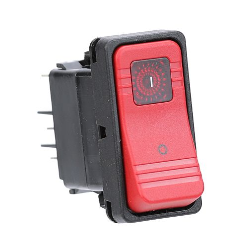 Star 2E-60172301 24VDC DPDT Rocker Switch with Red LED