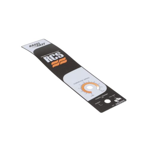 Star Mfg 2M-201810 Conveyor Toaster Bagel Control Label RCS-23
