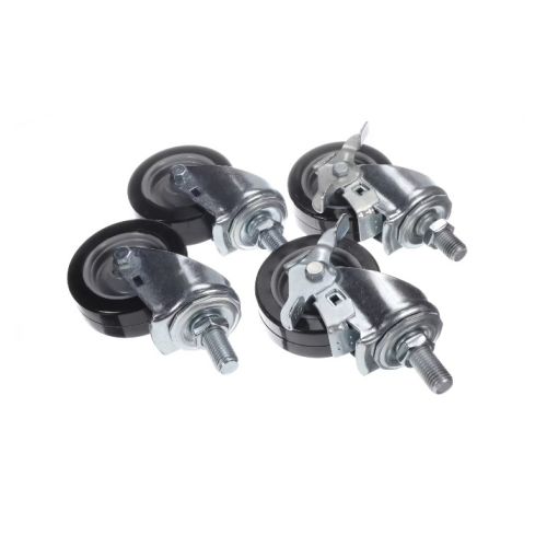 Stoelting 1177990-SV Caster Replacement Kit Swivel Stem 2 With Brake/2 Without