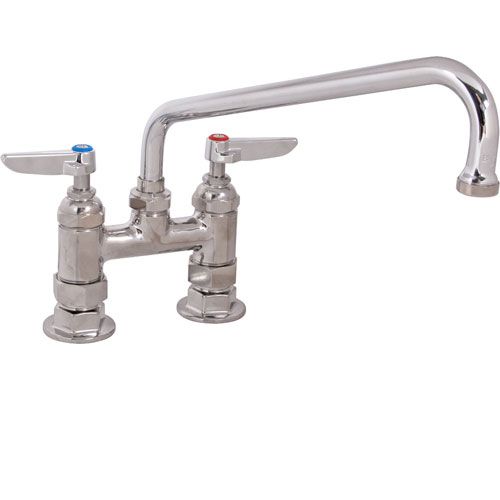 T&S Brass 0226 4" Deck Faucet , 10"Spt,Leadfree