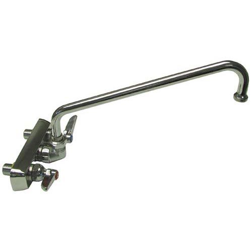 T&S Brass 1118M 4" Wall Faucet, 12"Spt,Leadfree