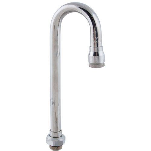 T&S Brass 132X 9" Gooseneck Spout, Lead-Free