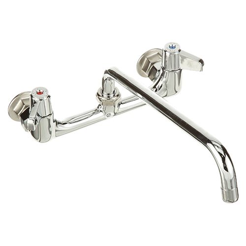 T&S Brass 5F-8WLX12 Faucet Wall 8C 12S Equip