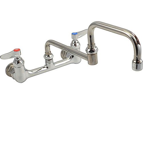 T&S Brass B-0266 wall Mounted Faucet , 8", Workb Oard