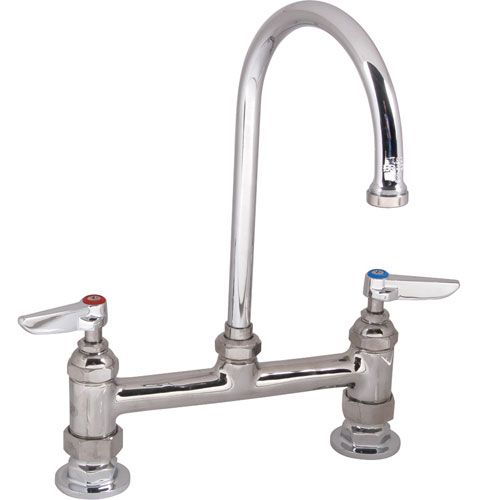 T&S Brass B-0320 8" Deck Faucet , GSNK,Leadfree