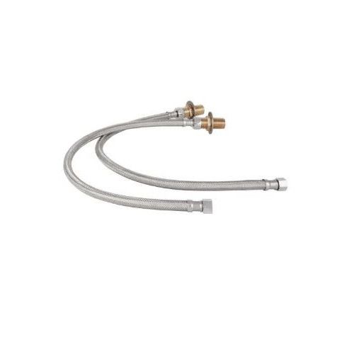 T&S Brass B-0425-KIT Nipple Kit, Inlet Supply  24" Flex Hoses