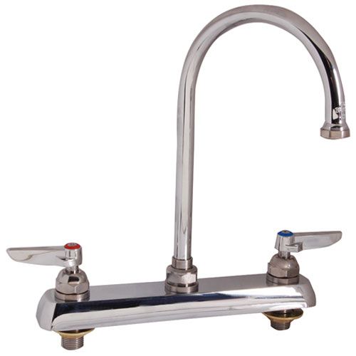 T&S Brass B-1142 8"Deck Faucet , GSNK,Leadfree