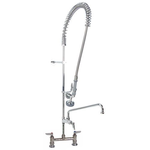 T&S Brass B0123ADF12B 8" Deck  ,Leadfree,W/F 