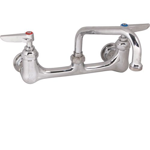 T&S Brass B0232 8" Wall Faucet , 6"Spt,Leadfree