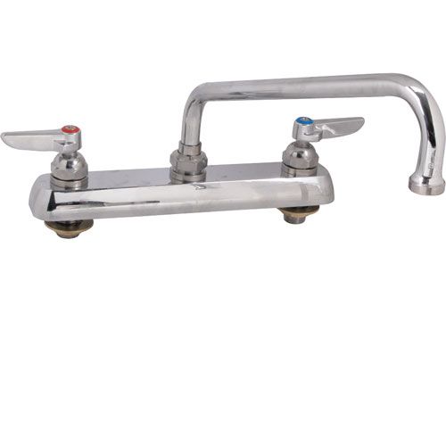 T&S Brass B1122M 8" Deck Faucet , 10"Spt,Leadfree