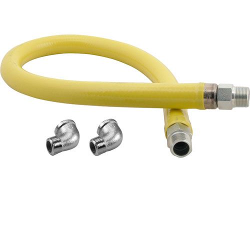 T&S Brass HG-2E-48 Gas Hose, 1" NPT X 48", T&S