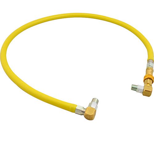 T&S Brass HG4C60S Gas Hoseflexctd. 1/2 X 60 W/90      (3 3/ 4 O