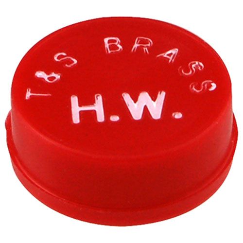T&S Brass TS1194-45 Wristblade Index Button , Red