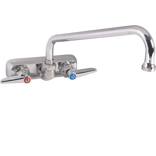 T&S Brass TSB1117M 4" Wall Faucet ,10"Spt,Leadfree