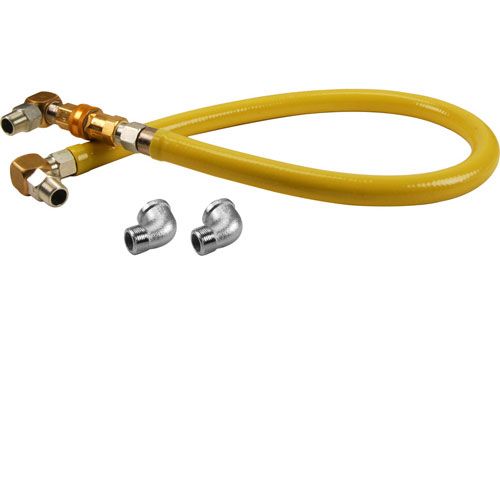 T&S Brass TSHG2D48 Gas Hose 3/4 X 48 T&S 