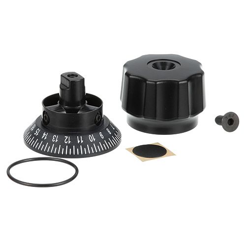 Table Adjusting Knob2-7/8 D, 0-19 For Globe - Part# 510020