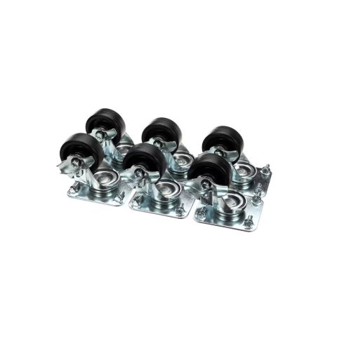 Traulsen CK10 Caster Kit 3 With Brake 3 Without Brake 4.125"